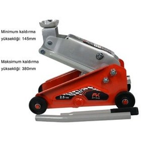 Resim 2,5 Ton Alçak Şase Suv Garaj Krikosu 