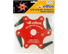 Resim Çim Biçme Aparatı, 6 Bıçaklı, Ergonomik, Metal, Bahçe Tırpan Makinesi Ek Parça, CBA250 