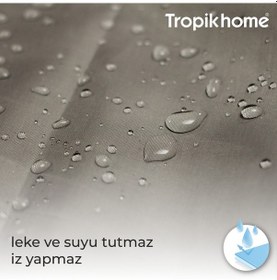 Resim Düz Renk Duş Perdesi Tek Kanat 180x200cm Mavi Banyo Perdesi, Su Geçirmez Duş Perdesi ve Aksesuarları Mavi 