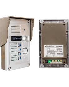 Resim Powermaster 37T4 Görüntülü Görüntülü Diafon Kapı Zili Sistemi 1 Dairelik Gece Görüşlü Dokunmatik Ekran Interkom 