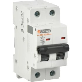 Resim Günsan Elektrik Valta Otomatik SIG.10KA B Tip 2p 25A 