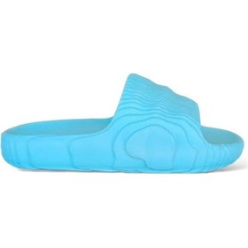 Resim Yazlık Unisex Havuz Deniz Hafif Rahat Eva Terlik Beyaz 