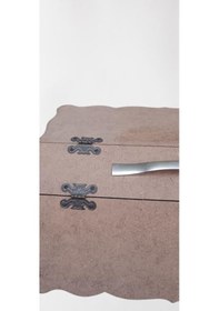 Resim Hobi Dekoratif Takım Çantası Model HAM Ahşap MDF El Yapımı 