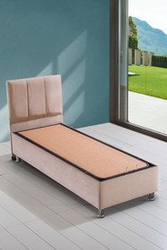 Resim Alf Crystal Plus Sandıklı Baza Artemis Başlık Tek Kişilik 