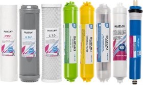 Resim LG Açık Kasa Su Arıtma Cihazı Tam Set (8 Filtre) Mineral, Detoks Ve Alkali Filtre Ilaveli 