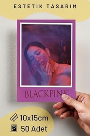 Resim Postifull Blackpink Poster Seti - Born Pink- Yeni Albüm - Duvar Posteri - Yapışkanlı - Duvar Dekoru - 50 Adet; 