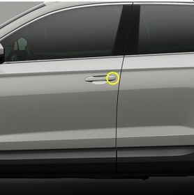 Resim VW Arteon 17-23 Sol Ön Kapı Kol Kapağı Bademi Boyasız 5G1837879D 