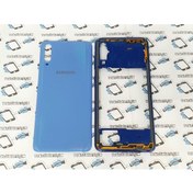 Resim Samsung Galaxy A70 A 705 Kasa Arka Pil Kapağı Mavi (Yan 