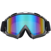 Resim Chelsea Off-Road Motosiklet Kask Gözlükleri Siyah 