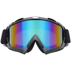 Resim Chelsea Off-Road Motosiklet Kask Gözlükleri Siyah 