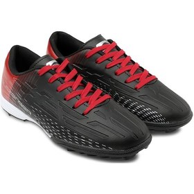 Resim Slazenger SCORE I HS Çocuk Halı Saha Siyah - Kırmızı Futbol Ayakkabısı 