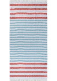 Resim Renkli Çizgili Desenli Çok Amaçlı 70x150 Cm Peştamal Baveno Çok Renkli 