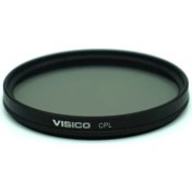 Resim Visico 55mm Circular Polarize Filtre 