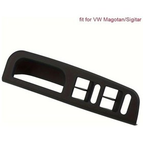 Resim Globalbloom Universal Fit Volkswagen Passat B5 Golf 4 Jetta Mk4 Bora Sürücü Yanı Kapı Paneli Black 