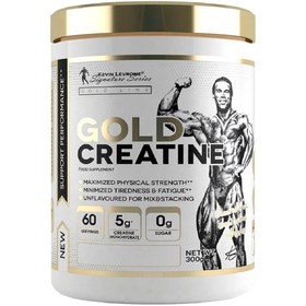 Resim Gold Kreatin 300g, Aromasız Saf Kreatin Monohidrat, B6 Vitaminli 