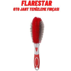 Resim Flarestar-oto Jant Temizleme Fırçası-kırmızı 