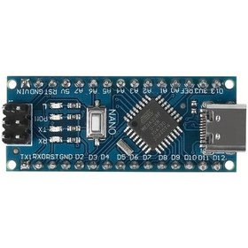 Resim Gaojunshop01 Arduino Nano V3.0 Ch340 Atmega328p Kompakt Mikrodenetleyici Robotik Dıy 