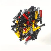 Resim 5 adet Teknoloji Yapı Blokları Parça 76537 Elastik Şok Emici Renkli Mıknatıslar Bağlantı Parçaları Model Sapan Sistemi Yapım Aksesuarları Yaratıcı Yapı Blokları DIY Mıknatıslar Şok Emiciler 
