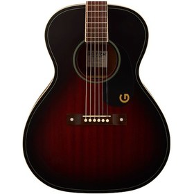 Resim Gretsch Jim Dandy Concert Ceviz Klavye Bpg Deep Cherry Burst Akustik Gitar 