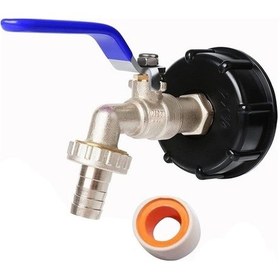 Resim Ulzyvf 3/4 Inç Pirinç Ibc Tankı Musluk Yeni Tasarım Ibc Tankı Adaptör Vanası Ibc Musluk Pirinçten Yapılmış S60 X 6 Su Deposu Ibc Adaptörü 
