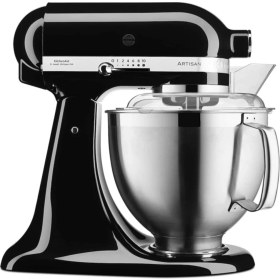 Resim Kitchenaid Artisan 4,8 L Stand Mikser 5KSM185PS Onyx Black-Eob 