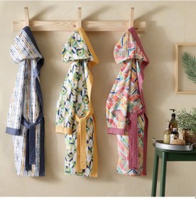 Resim Taç Maxım Genç Bornoz Yeşil Çok Renkli 