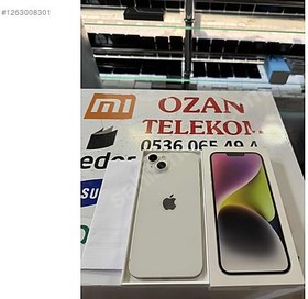 Resim Apple iPhone 14 Plus İkinci El TR | 256 GB | Beyaz 