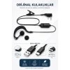 Resim Glr 888 El Telsizi - 1500 mAh Batarya, Pmr El Fenerli 16 Kanal 2 Adet 