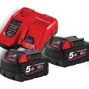 Resim Milwaukee M18 Nrg-502 Akü&#43;şarj Cihazı Paket 