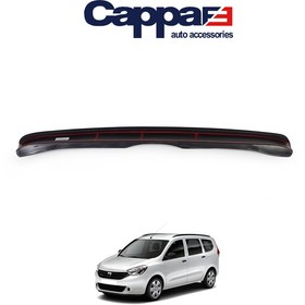 Resim Cappafe Dacia Lodgy Arka Tampon Eşiği Koruma Mat Abs 2013-› N11.12888 