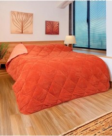 Resim Welsoft Yorgan Çift Kişilik Yorgan 200 220 Çift Taraflı-turuncu 