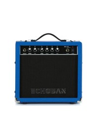 Resim Echoban Ga15 15 Watt Mavi Gitar Amfisi 