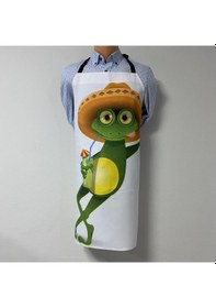 Resim Paredora Keyifli Kubağa Mutfak Önlüğü 