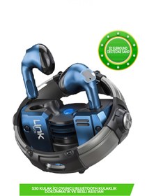 Resim Linktech S30 Kulak İçi Oyuncu Bluetooth Kulaklık 