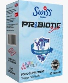 Resim Swiss Bork Probiotik Boost 30 Kapsül 