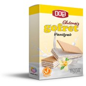 Resim DOLA GIDA Glutensiz Vanilyalı Gofret 100g 