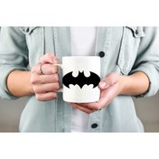 Resim mutluluk bulaşır Batman Baskılı Kupa Bardak 