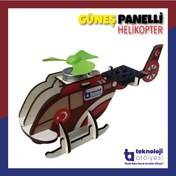Resim Güneş Panelli Helikopter 