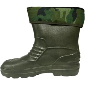 Resim Akınal Bella Unisex Eva Ultra Hafif Poli Taban Kısa Yağmur Çizmesi 