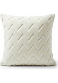 Resim Linen Bohem Soft Punch Krem Kırlent Kılıfı 2 Adet 43x43 Krem 