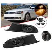 Resim Vw jetta sis lambası farı ve far sis anahtarı 2010+ Vw jetta sis lambası farı ve far sis anahtarı 2010+