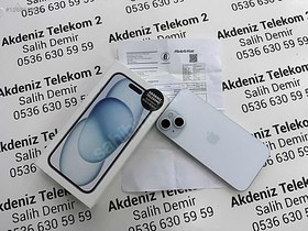 Resim Apple iPhone 15 İkinci El TR | 128 GB | Mavi 