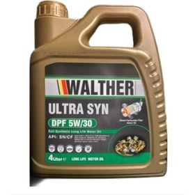 Resim Walther DPF 5W-30 SN/CF Dizel Ve Benzin Motor Yağı 4 L 