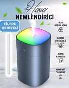Resim İB GLOBAL 400 ml Ultrasonik Hava Nemlendirici Buhar Makinesi Ve Aroma Difüzörü - Renk Çeşitli 