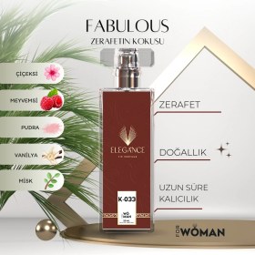 Resim silver elegance vip perfume Fabulous Edp 50 ml - Oryantal ve Odunsu Kadın Parfümü (K-033) 