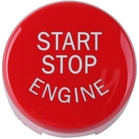 Resim Bmw F10 F11 F12 F13 F01 F02 Kırmızı Araç Motoru Çalıştırma Durdurma Düğmesi Değişimi + Aletleri 