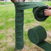 Resim 1 Rulo (18.29 metre) Ağaç Sarma Bandı - Kışlık Gövde Koruyucu, Nem Tutucu ve Haşere Önleyici Bariyer - Meyve Ağaçları, Çalılar ve Bahçe için Kabuk Koruma Bandajı - Dona Karşı Koruma, Rüzgar Örtüsü - Ev ve Ticari Peyzaj İçin Kolay Uygulama - Kalın Emici Malzeme 