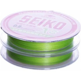 Resim Caretta Seiko 8x 150m Açık Yeşil Örgü Misina 0,16 