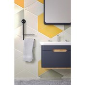 Resim Lyla Concept Lotus Wall Banyo Havluluğu, Havluluk Duvara Monte 