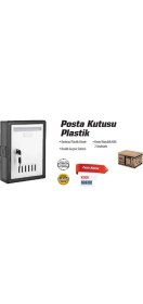 Resim Bfs Sgs 332 Plastik Posta Kutusu 2 Anahtarlı 